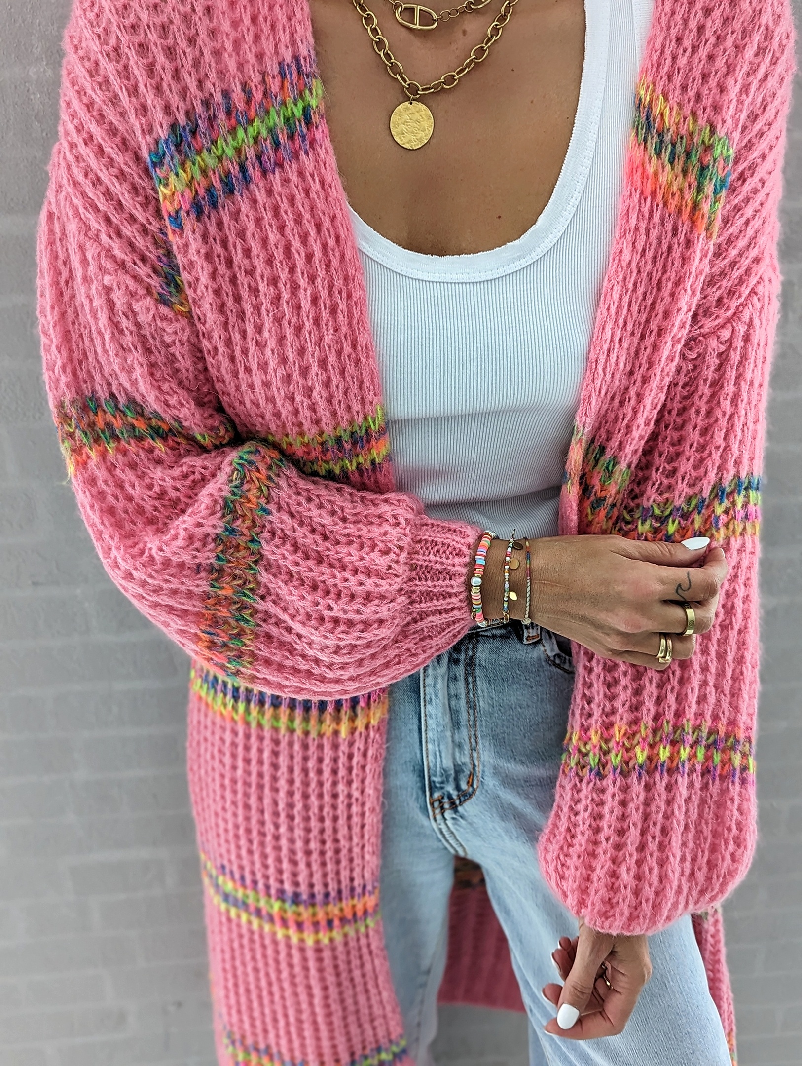 XL Longcardigan – LOLLIPOP – versch. Farben