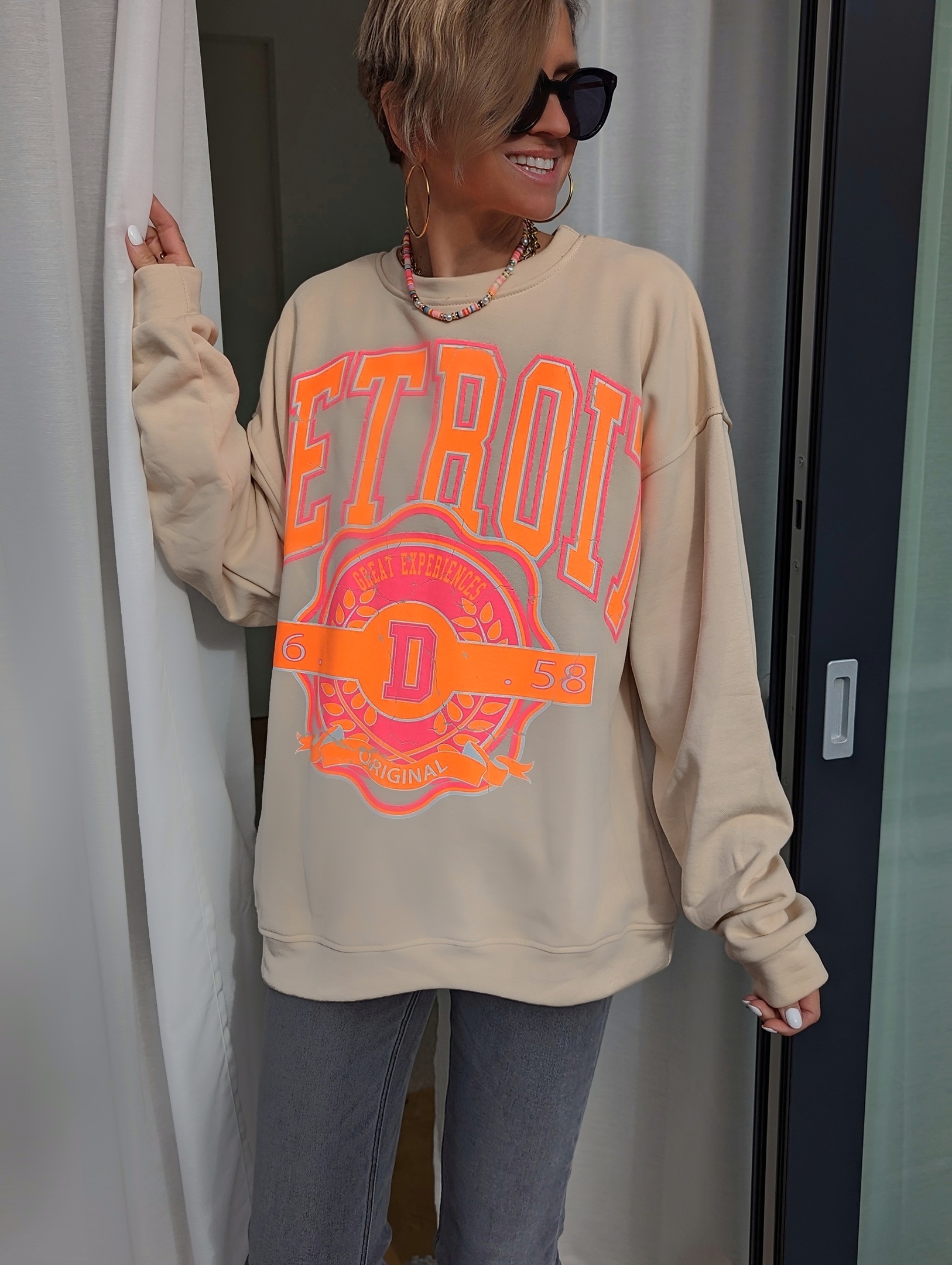 Sweater – DETROIT – versch. Farben