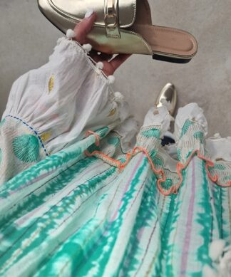 Slipper MARBELLA – gold SALE