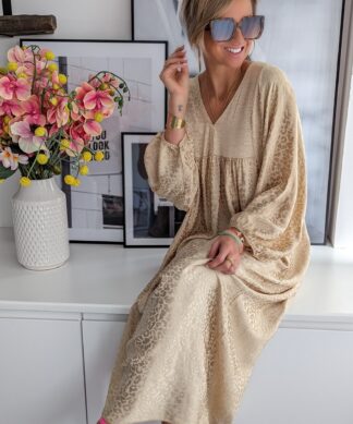 Langes Kleid – HIDDEN WILDNESS – versch. Fraben