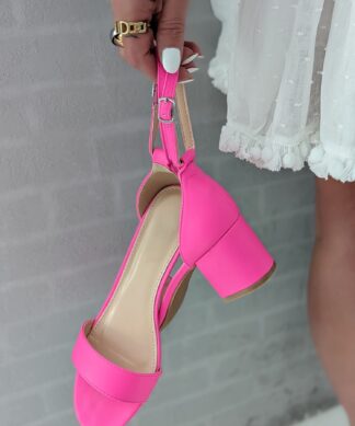 Sandale JUST HEELED – neon-pink