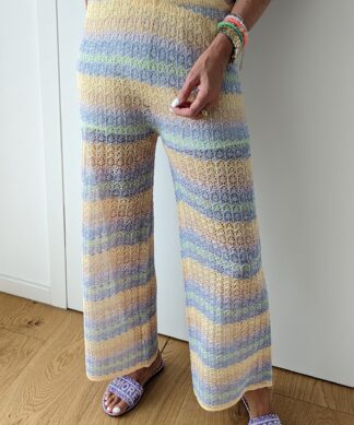 Strickhose PASTELL WAVES
