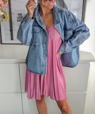 Jeansjacke – MOVING MOUNTAINS – light blue