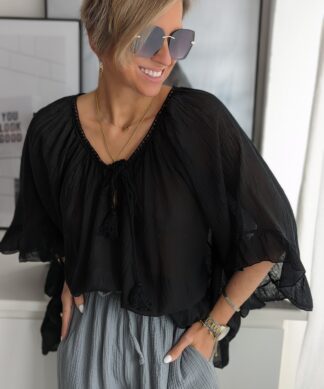 hübsche Bluse – STYLE WITH IT – versch. Farben