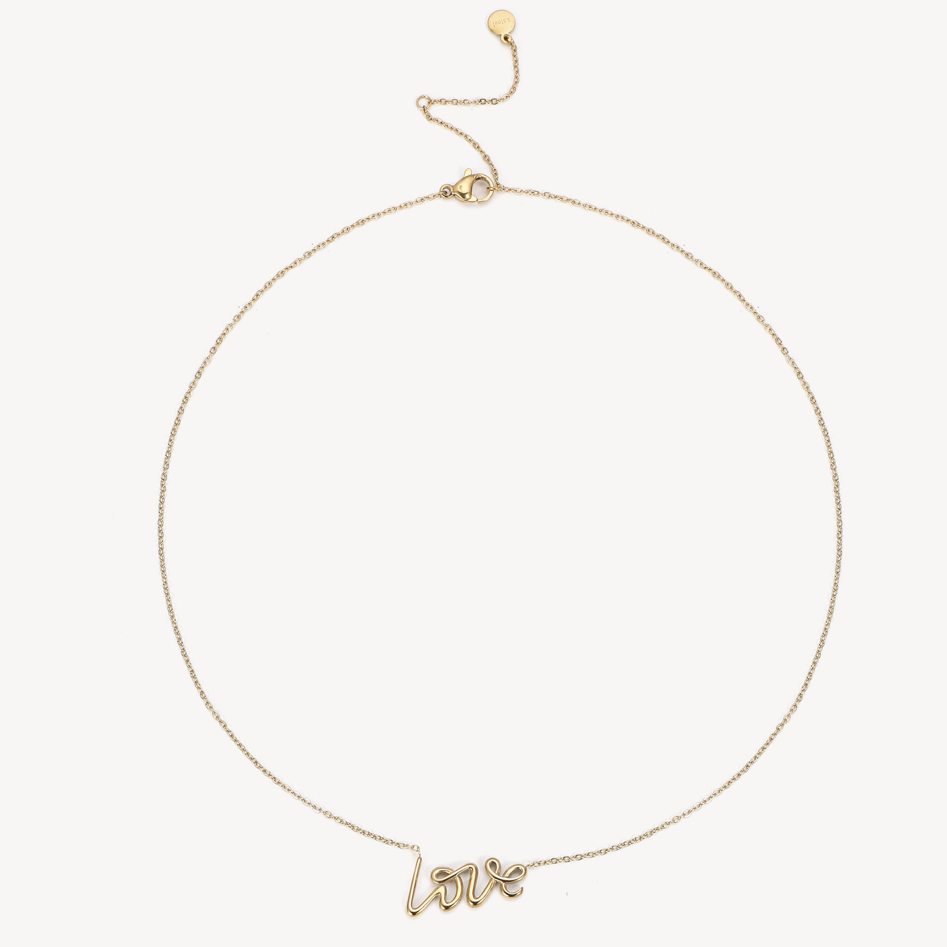 Kette – LOVE HANDWRITTEN gold
