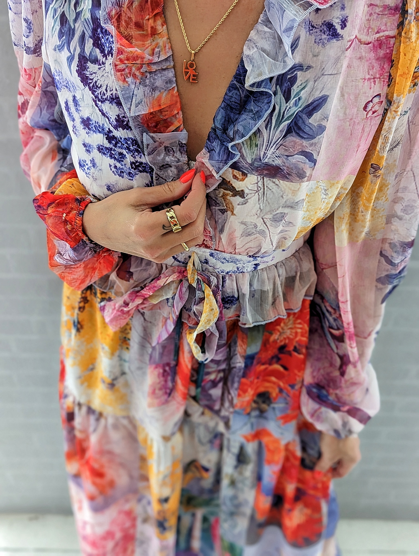 Maxikleid – BOUQUET DES FLEURS – EXCLUSIVE COLLECTION SALE