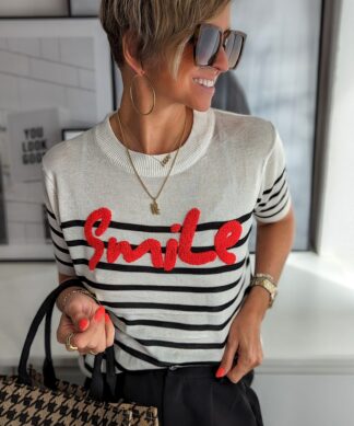 Feinstrick Pullover SMILE BRIGHT