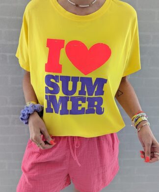 T-Shirt – SUMMER LOVE – versch. Farben
