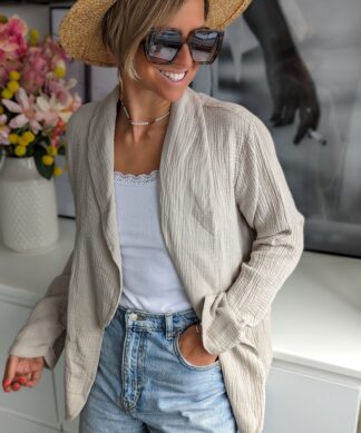 Musselin BLAZER – versch. Farben