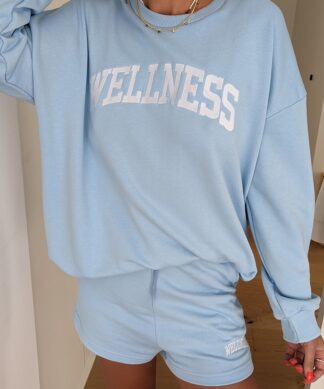 süsses Lounge Set – WELLNESS – blau