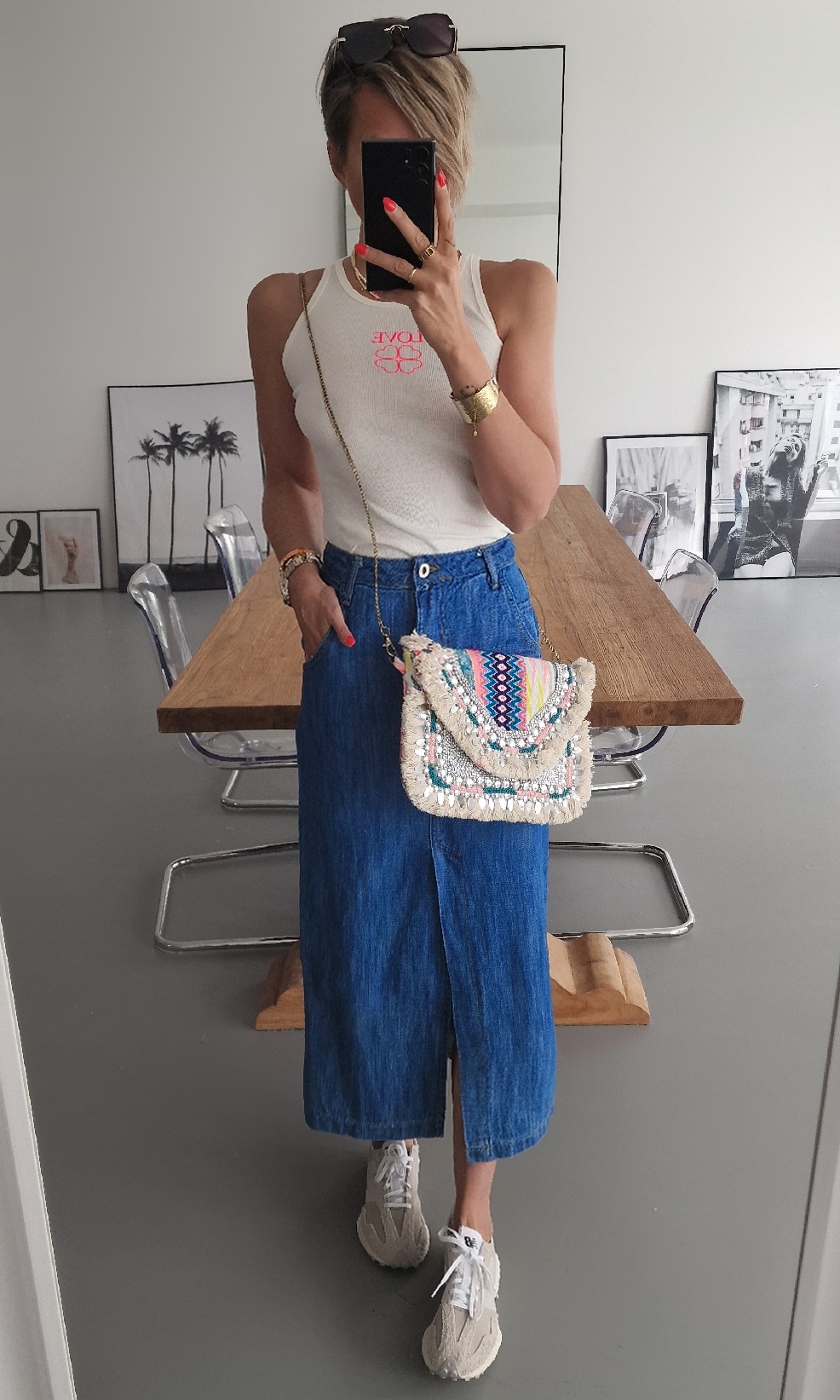 Midi Jeansrock – ALL ABOUT IT – blue