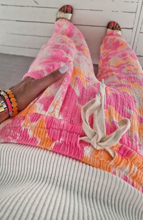 Musselinhose – PINK GRAPEFRUIT