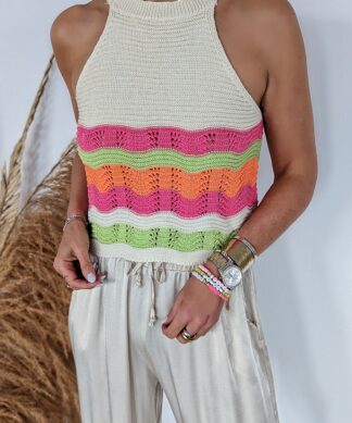 Häkeltop – DEEP SUMMER – versch. Farben