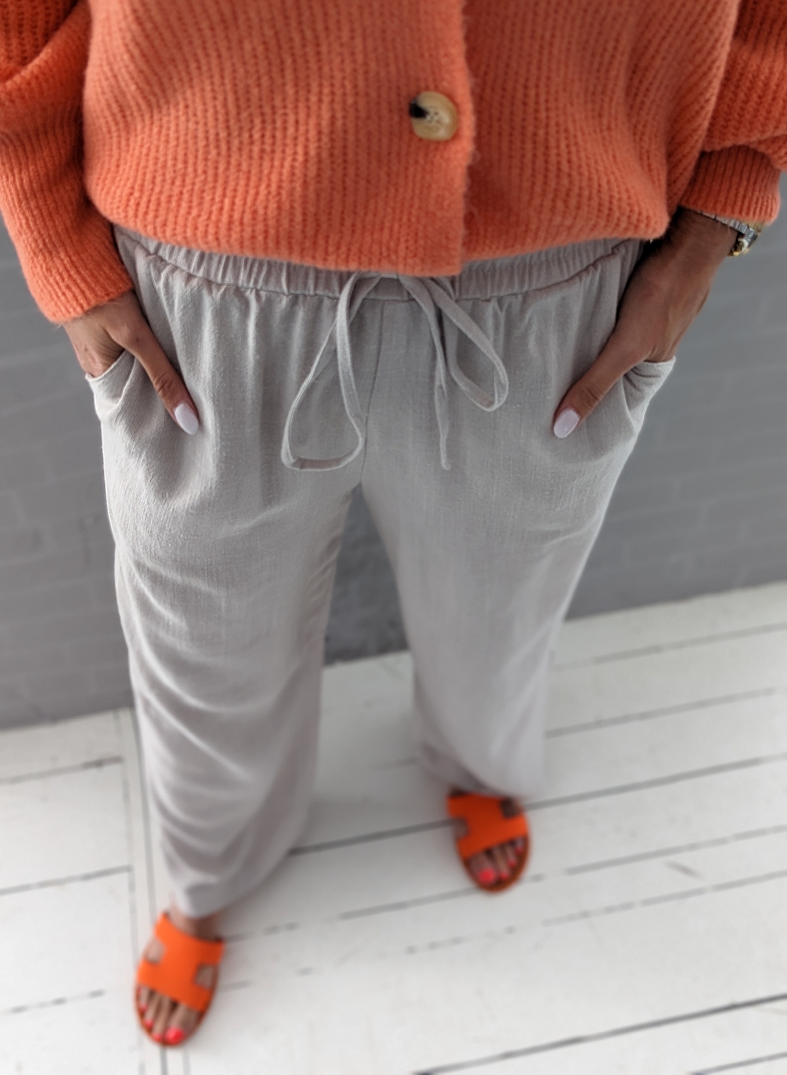 lange Leinen HOSE – AMBITIOUS