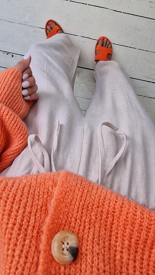 Pantolette – ELITE – orange