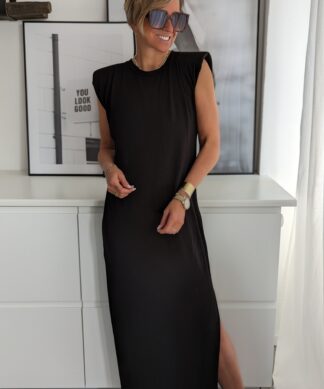 Shirtkleid Strong Shoulders – versch. Farben