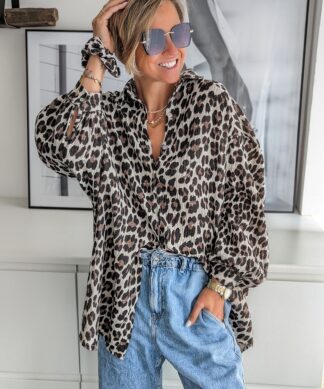 Hemdbluse FUSION Musselin & LEO