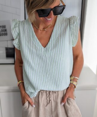 Musselintop WONDERWALL – versch. Farben