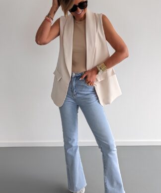 Highwaist Jeans FLARE – light blue
