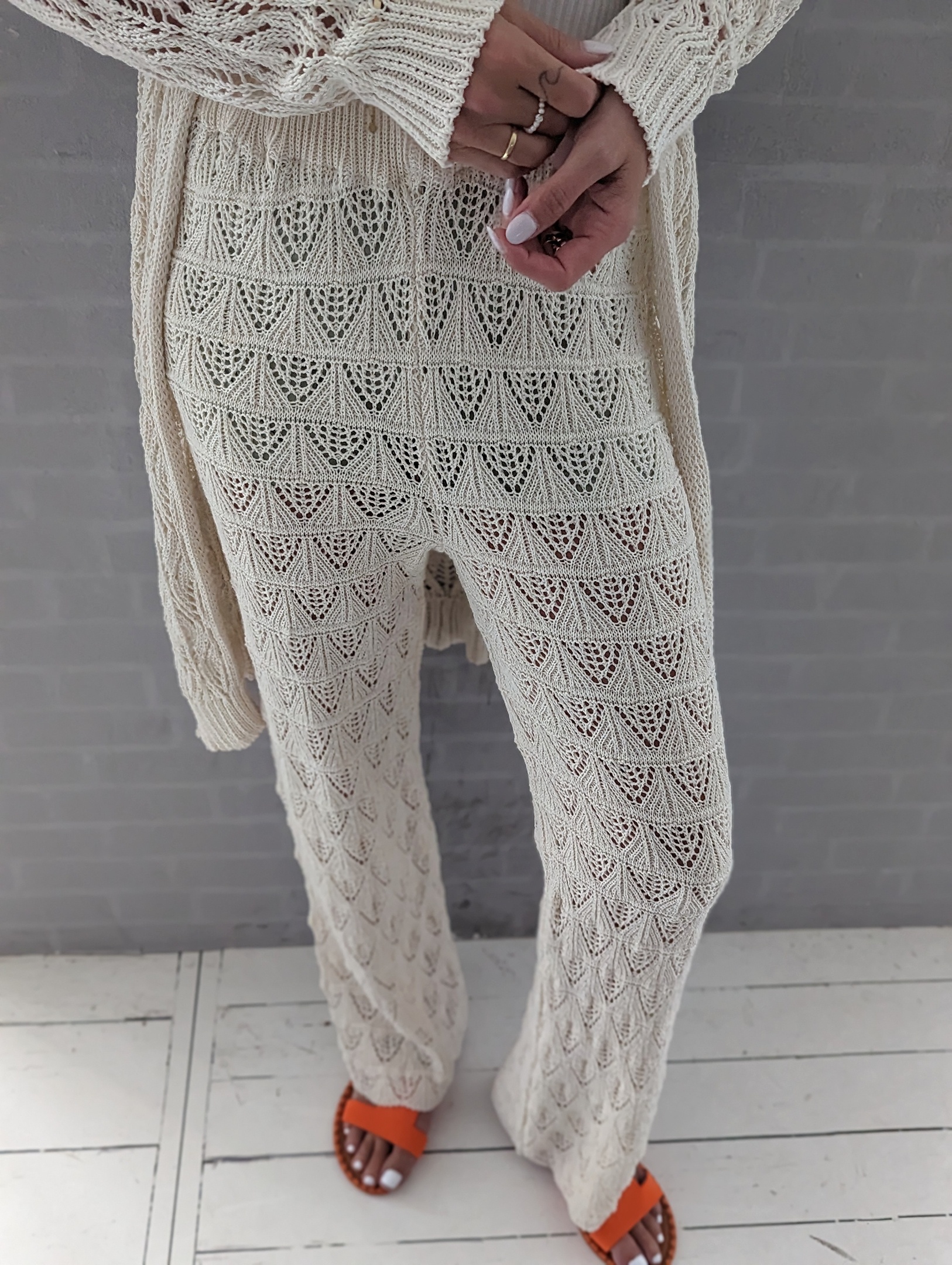 lange Häkelhose OCEAN DRIVE – versch. Farben