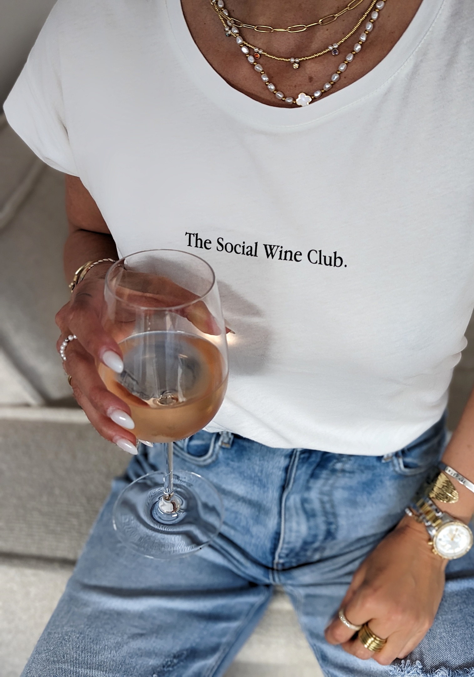 T-Shirt SOCIAL WINE CLUB