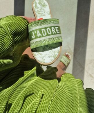 Pantolette J’ADORE – grün
