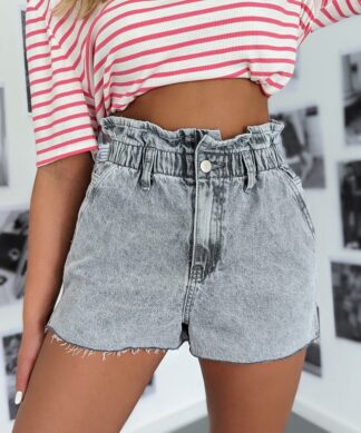 Jeansshorts MAYBE BABY – grey