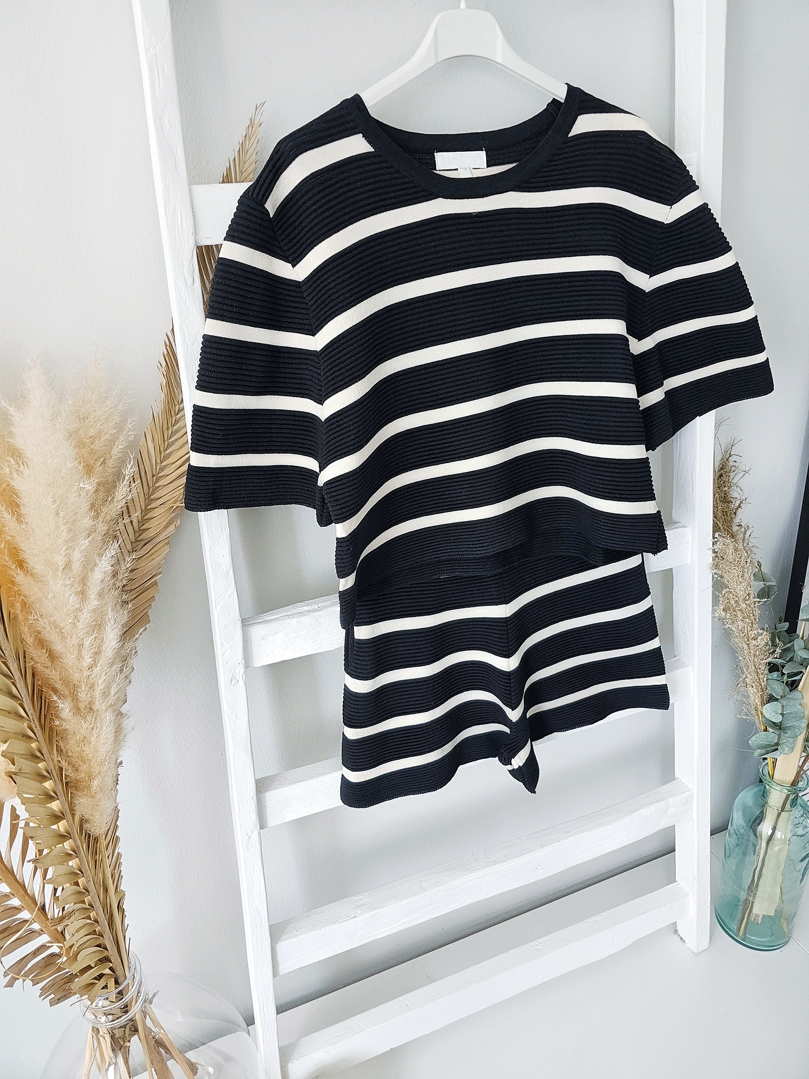 kurzes Strickshirt LAFAYETTE – NEW STRIPES