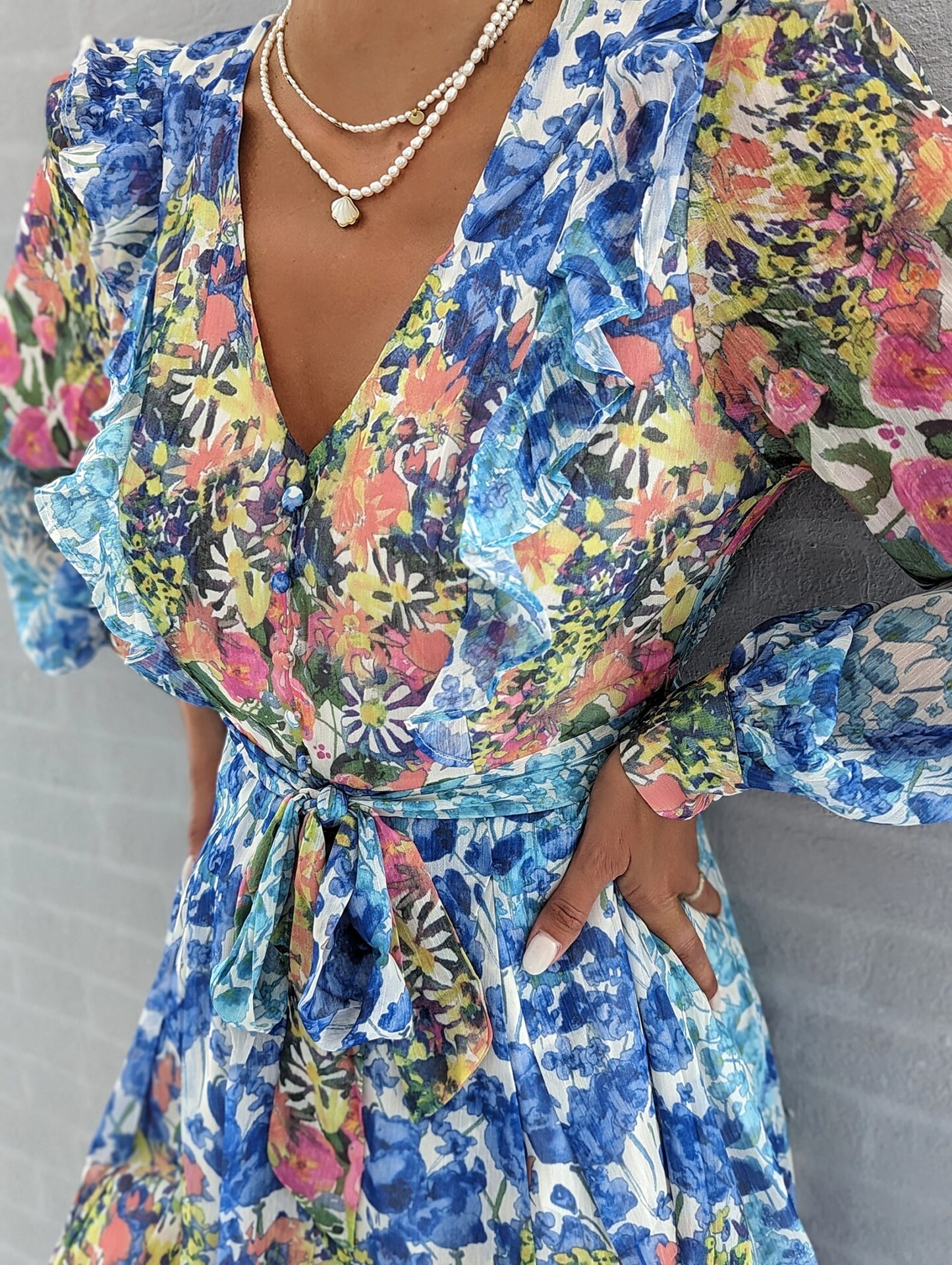 schönes Kleid VINTAGE GARDEN – EXCLUSIVE COLLECTION