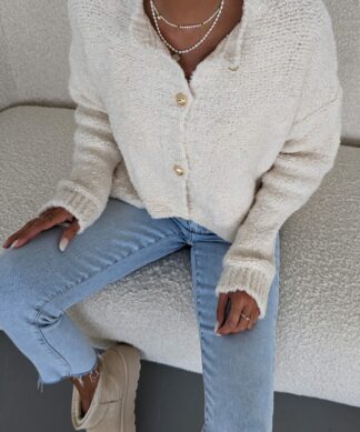 Strickcardigan SIGNORA – creme