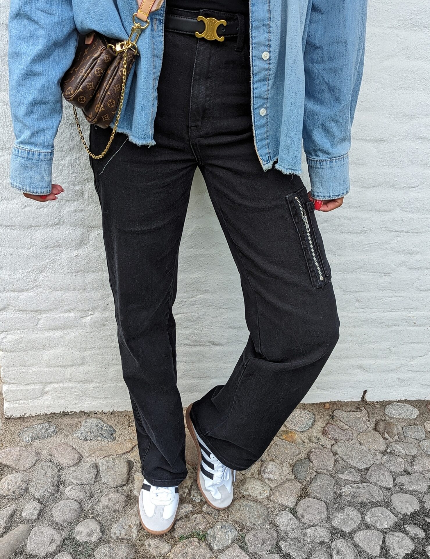 Highwaist Jeans RACHEL – schwarz