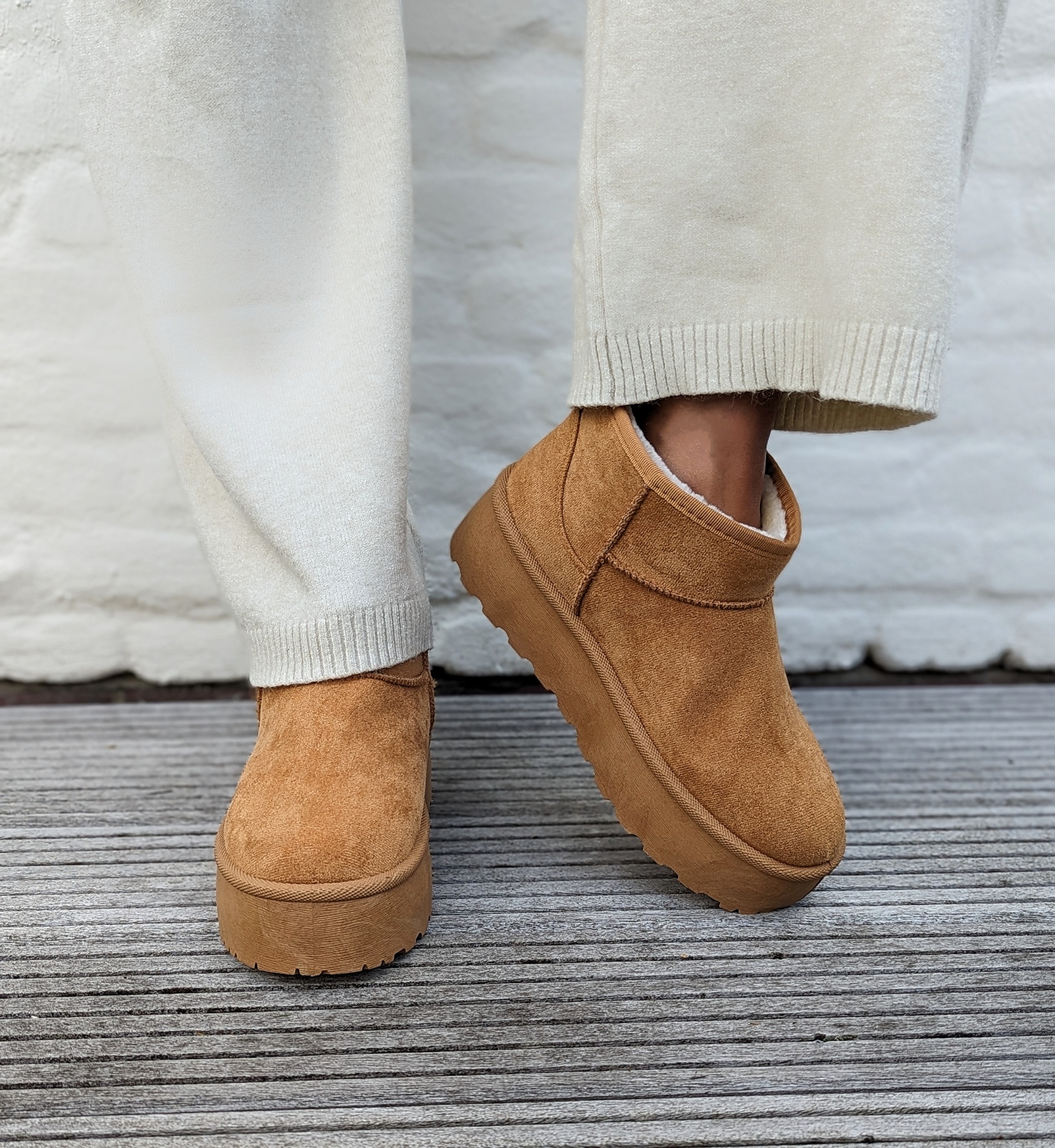 Plateau Boots HOVER – camel