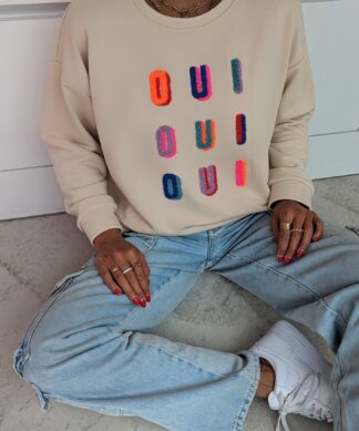 Sweater OUI OUI – versch. Farben