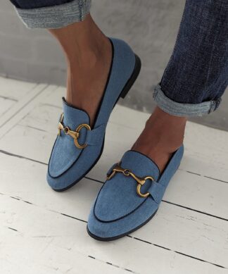 Loafer EDGY – jeansblau