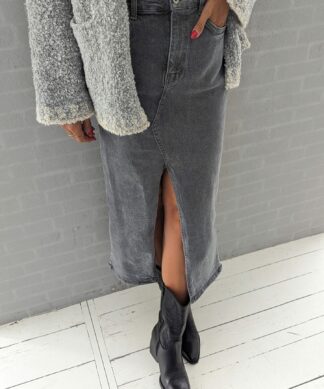 Maxi Jeansrock ROCK WITH YOU  – grey