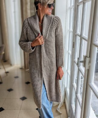 Grobstrickcardigan FARGO – versch. Farben