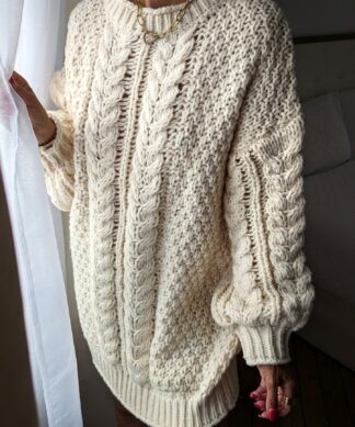 Longpullover TIAN SHAN – beige