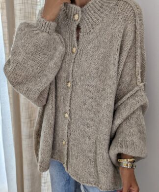 Oversize Cardigan AUTUMN IS COMING  – versch. Farben ADVENTS SPECIAL
