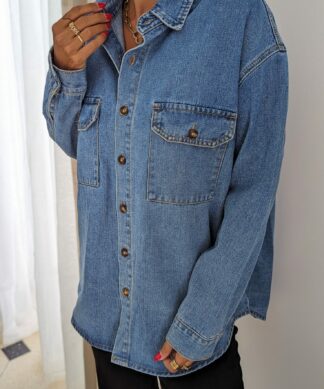Jeanshemd STRANGER – dark blue