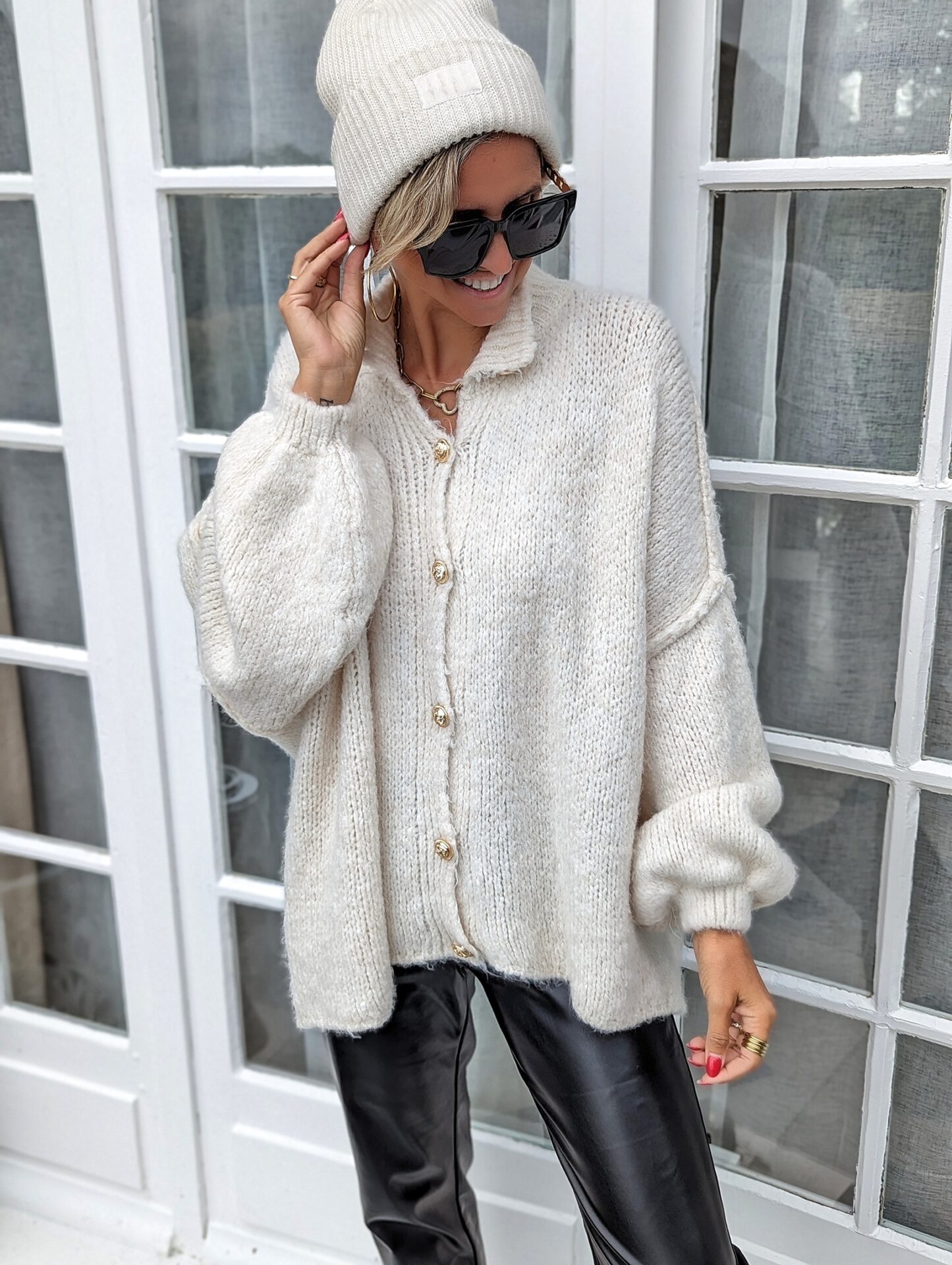 Oversize Cardigan AUTUMN IS COMING  – versch. Farben