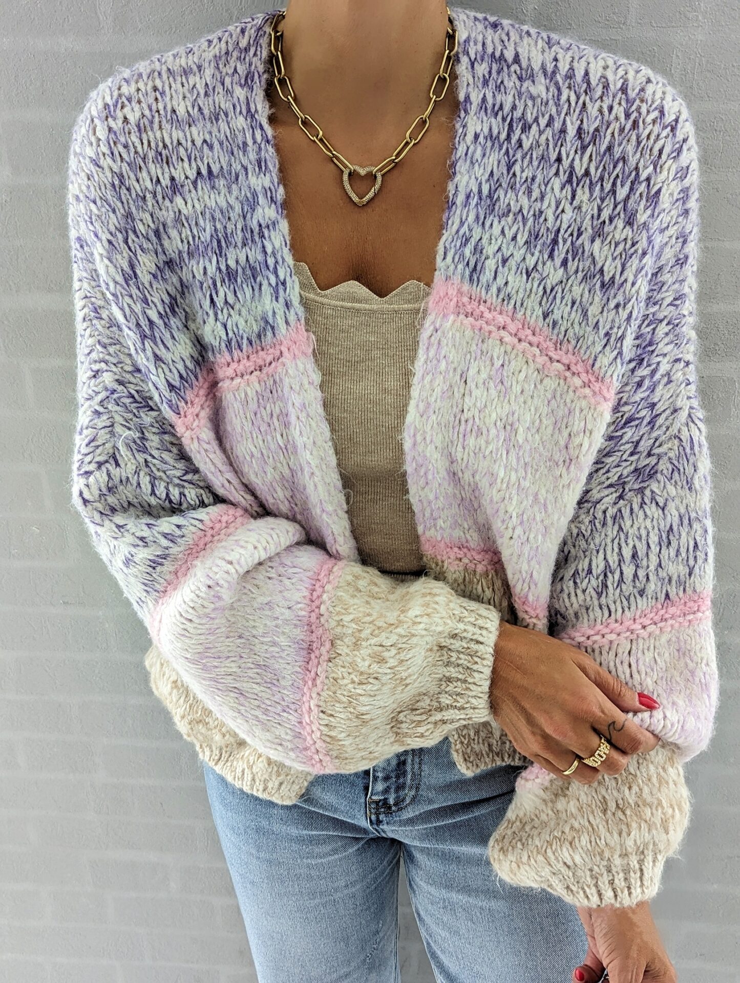 kurzer Strickcardigan SUNDRIES – versch. Farben
