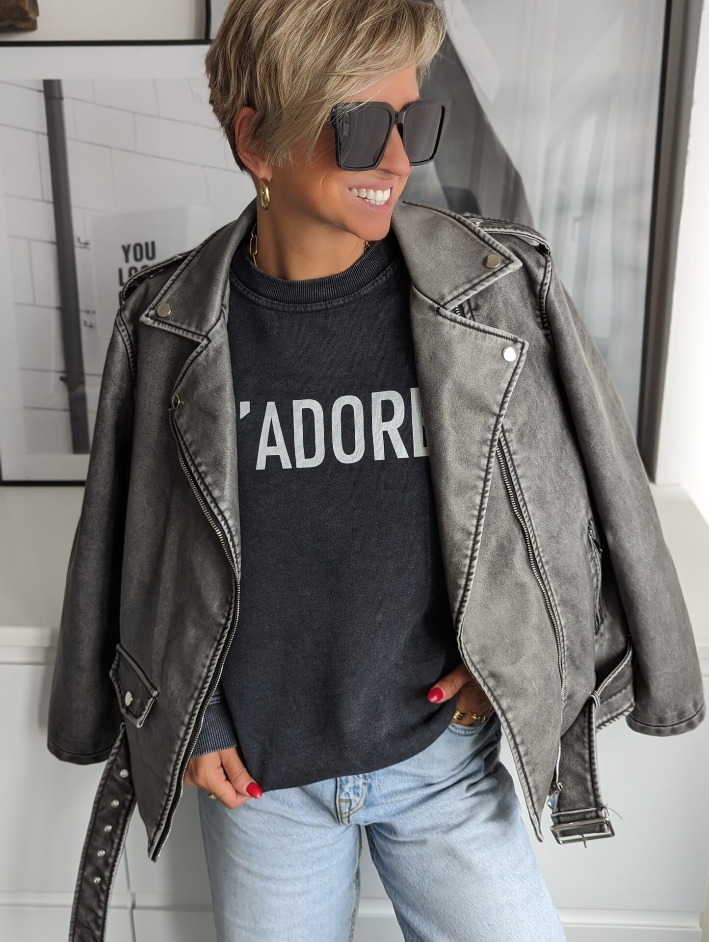 Sweater J’ADORE – versch. Farben