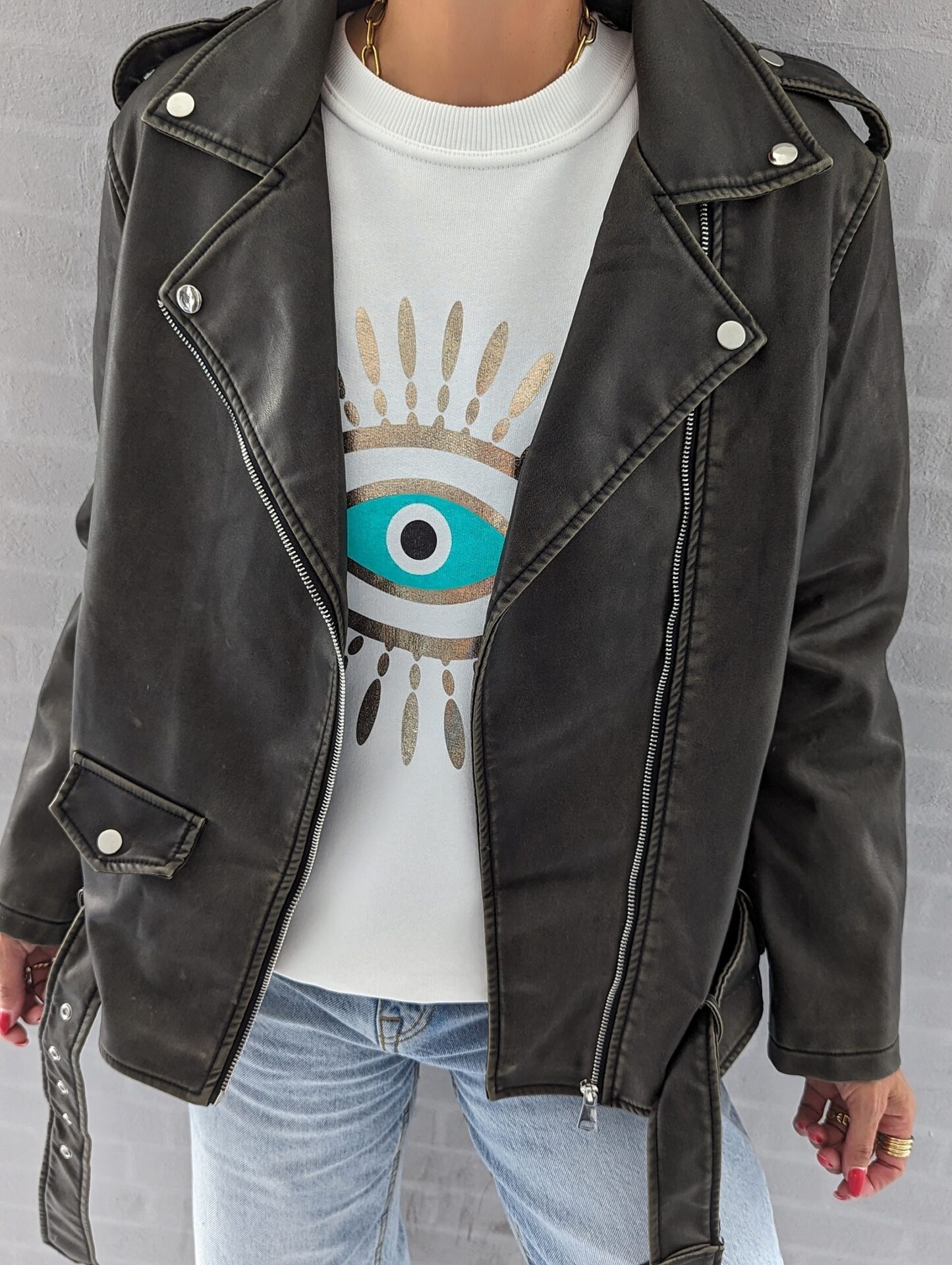 Sweater ALL SEEING EYE – versch. Farben