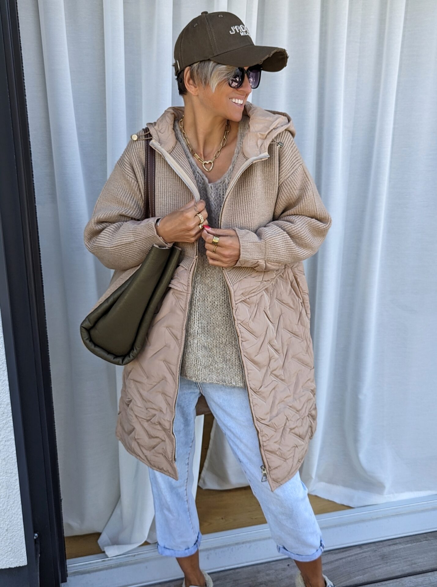 Leichte Jacke TRAVELER – camel