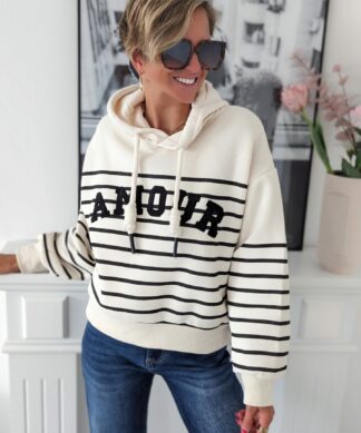 Hoodie AMOUR STRIPES