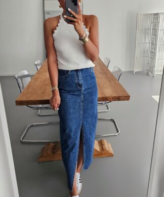 Maxi Jeansrock SOUZA – dark blue
