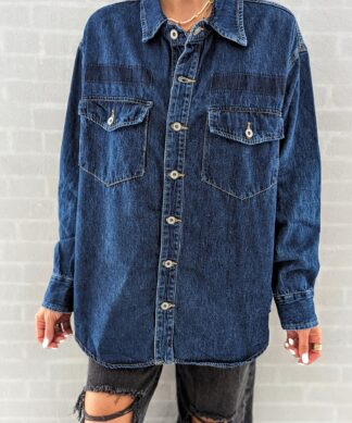 Jeanshemd ARTIST – dark blue