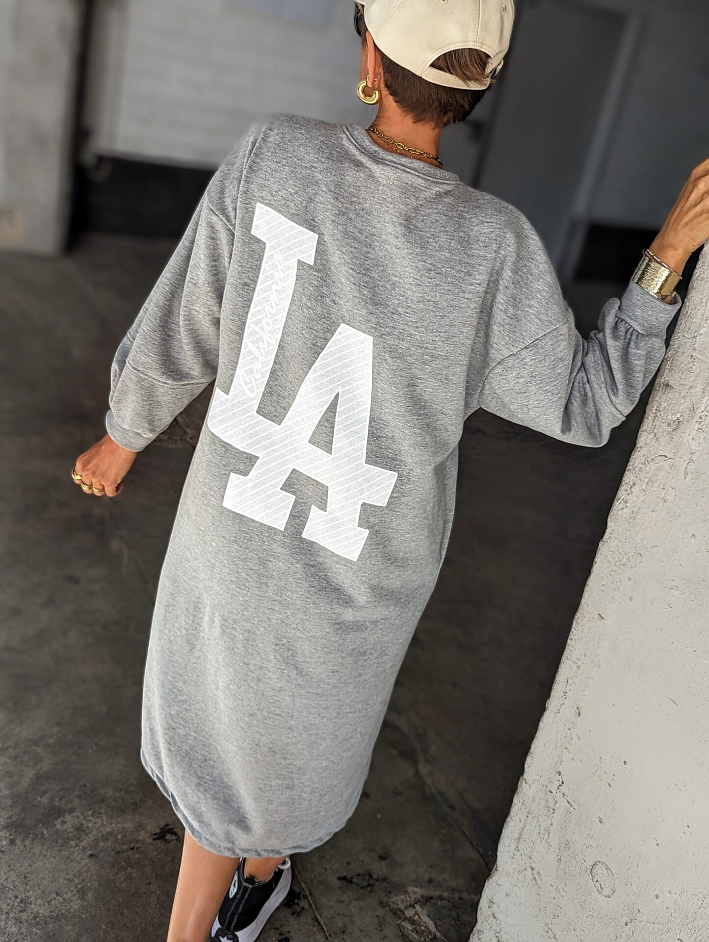 Sweatdress L.A – versch. Farben
