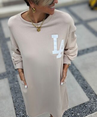 Sweatdress L.A – versch. Farben