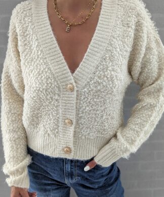 Strickcardigan mit Knöpfen HIGHLANDS – versch. Farben